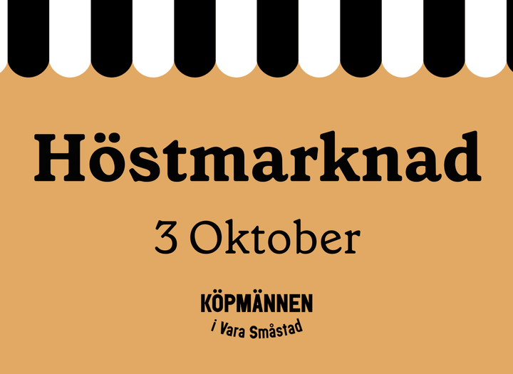 Höstmarknad i Vara Småstad