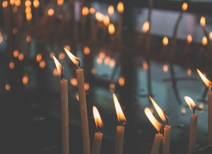 Suicidpreventiva dagen med ljuständning