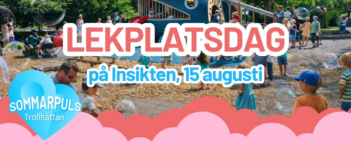 Sommarpuls - Lekplatsdag på Insikten