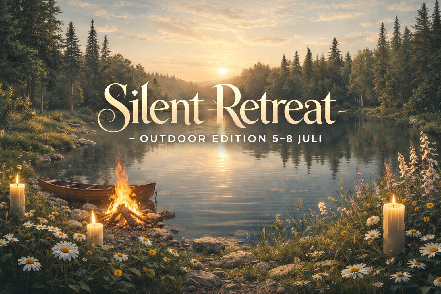 Silent retreat Outdoor Edition 5-8 juli