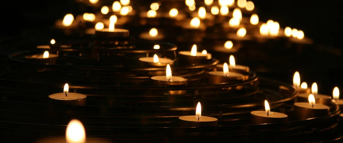 Fackeltåg med ljusmanifestation