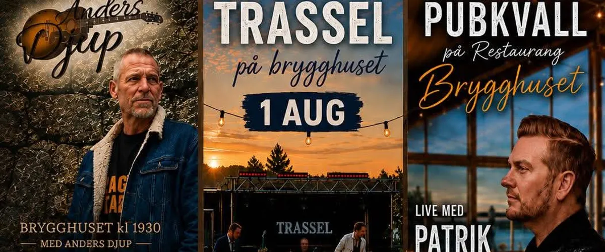 Livemusik på Brygghuset