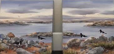 Konstutställning på Fiskemuséet - Gunnar Valentin