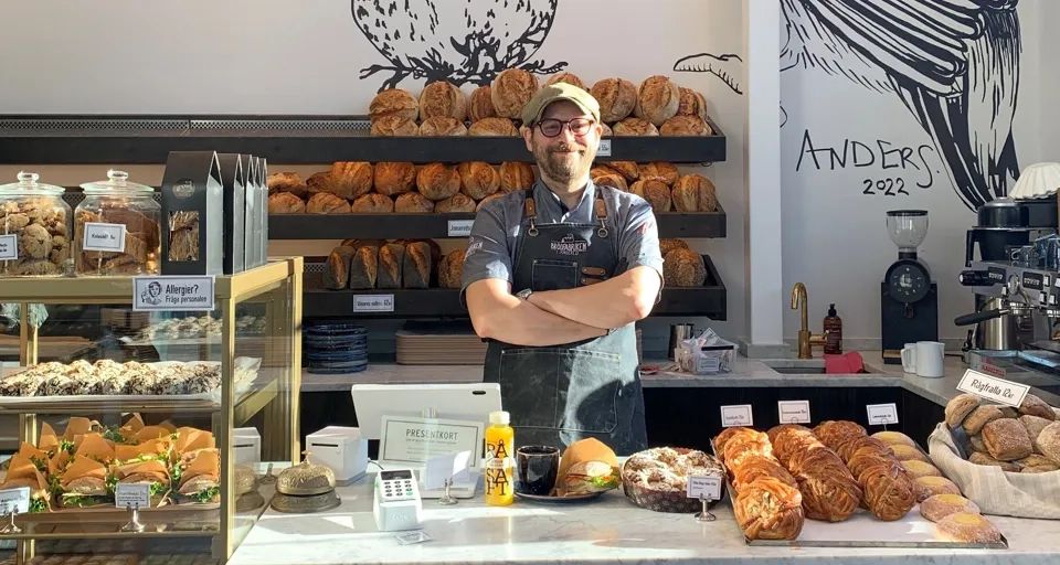 Eric på Brödfabriken i Jonsered