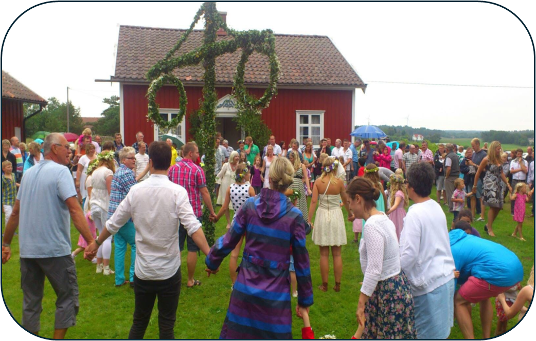 Fira midsommar i Tegneby