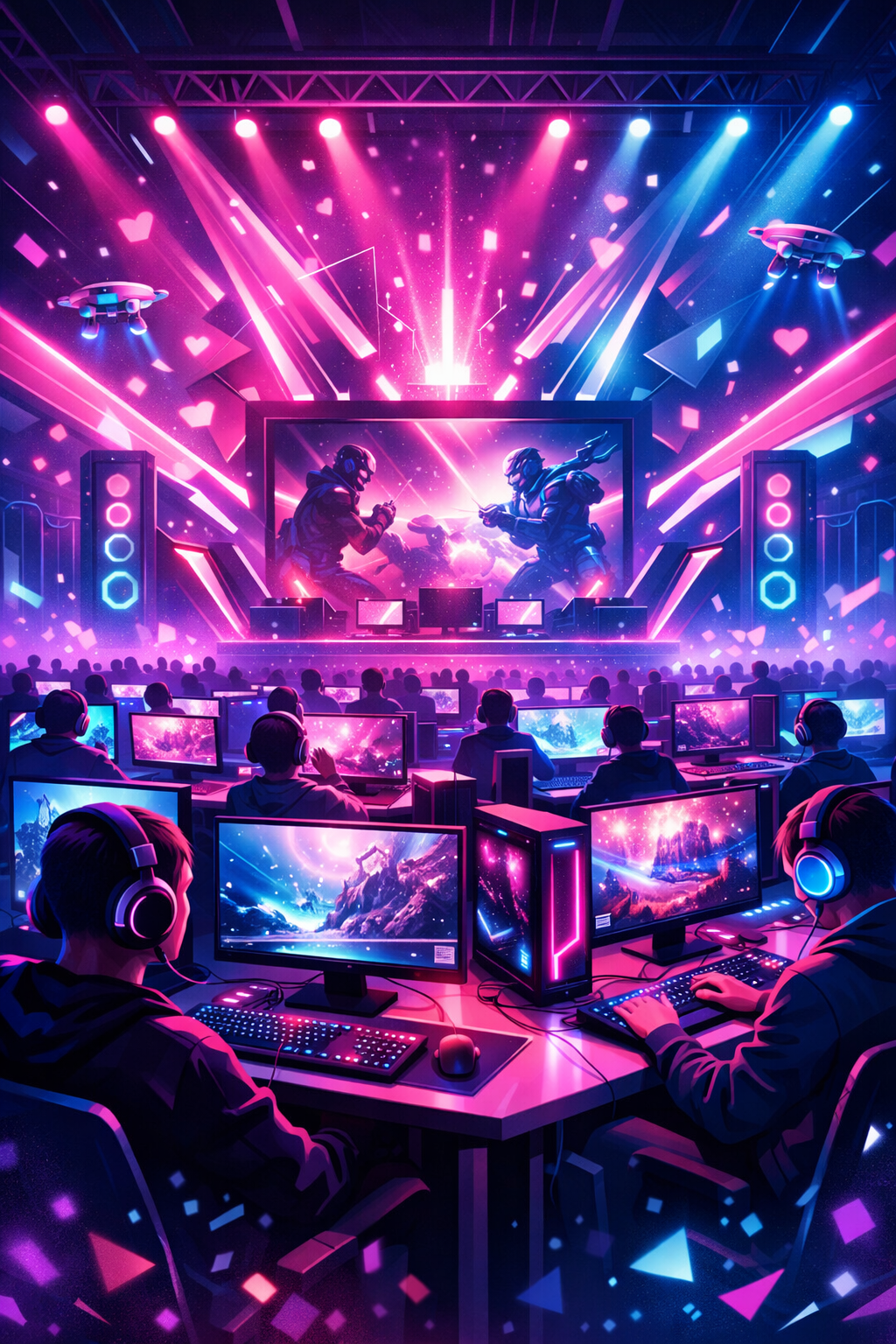 LAN på Lidköpings e-sportcenter
