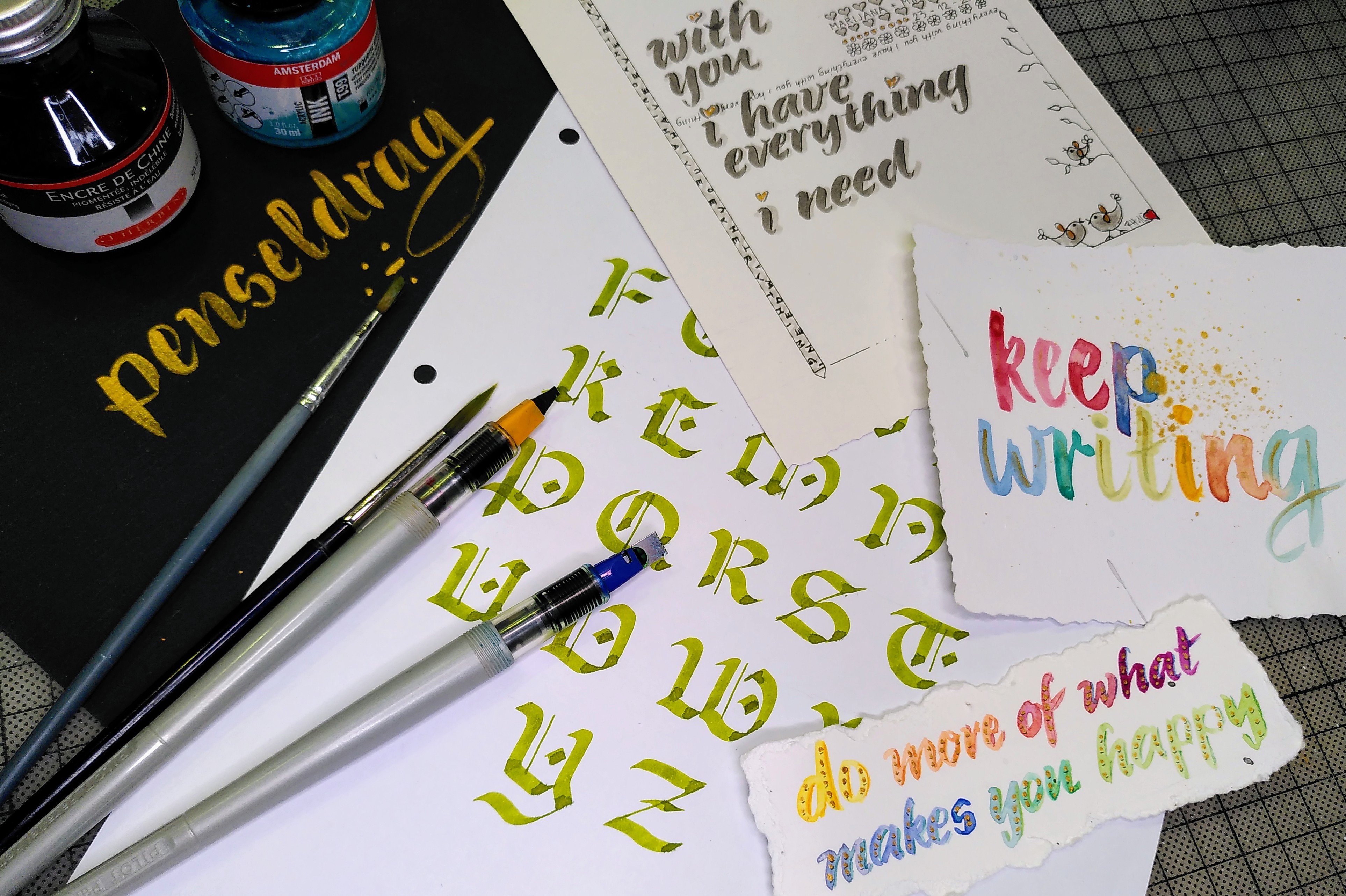 Kalligrafi & Letteringdesign