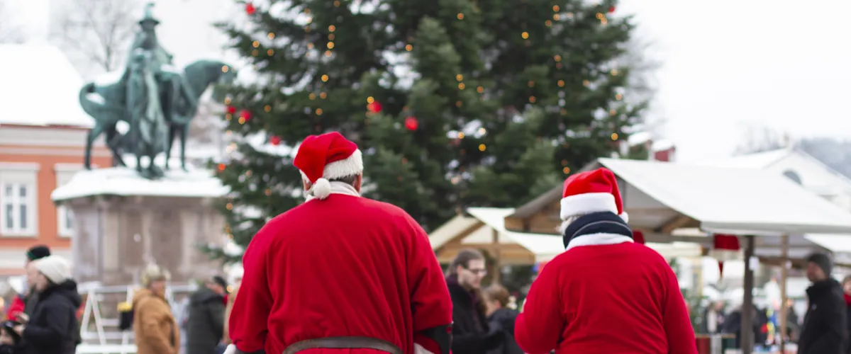 Uddevalla julmarknad Kungstorget Uddevalla centrum