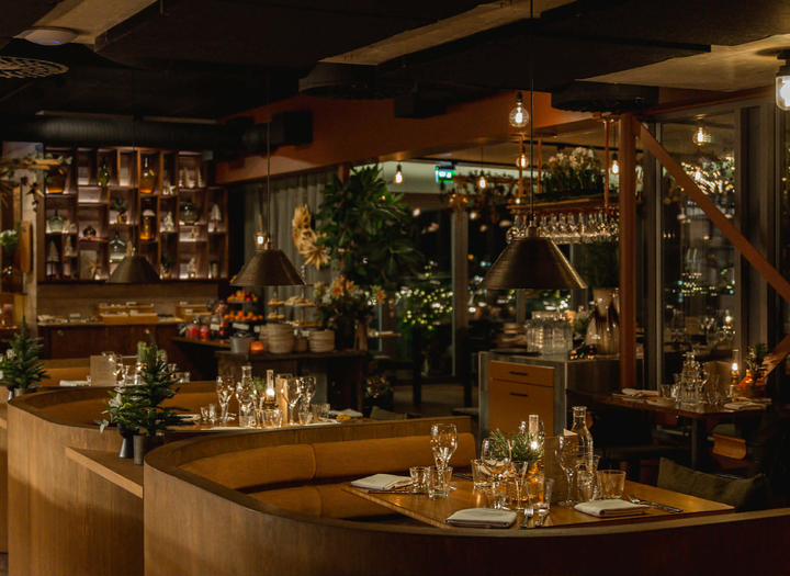 Julbord vid havet i Lysekil