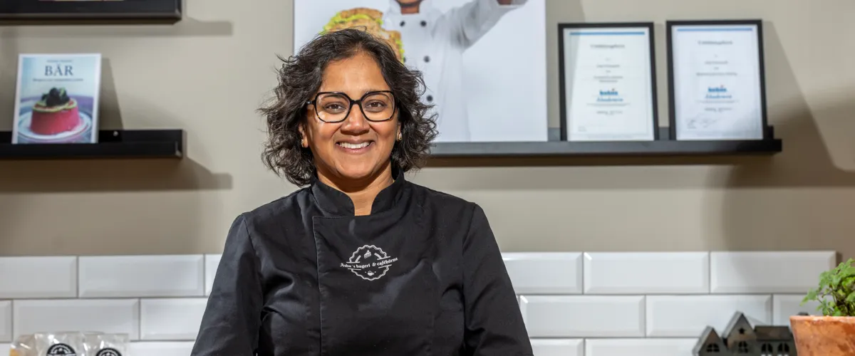 Asha´s caféhörna i Kulturhuset i Vänersborg