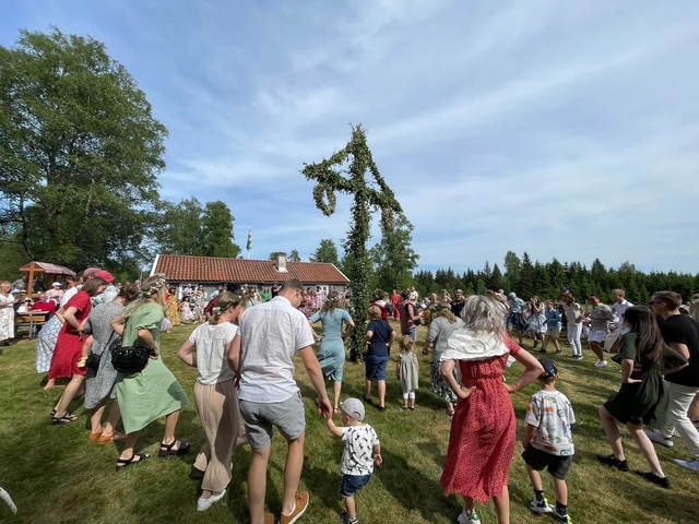 Midsommarfirande i Grönahög