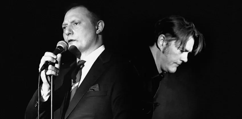 Magnus Carlson och Gunnar Frick på Slussens Pensionat
