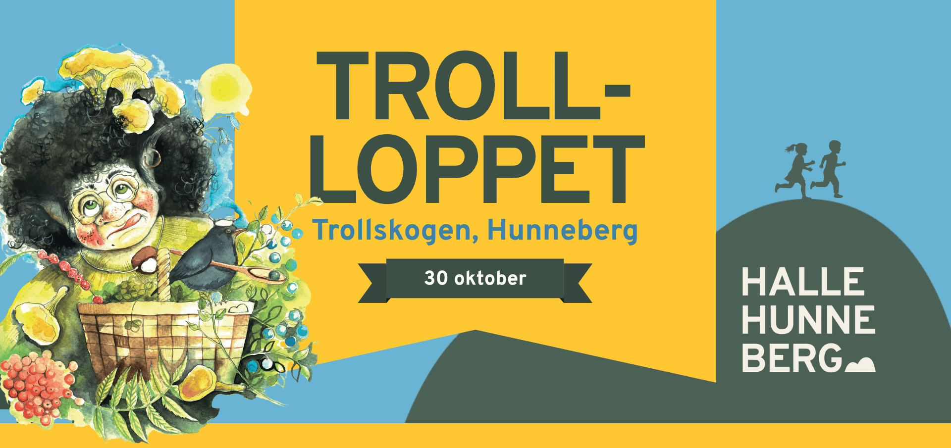 Troll-Loppet 2026 - Ett lopp för barn i Trollskogen