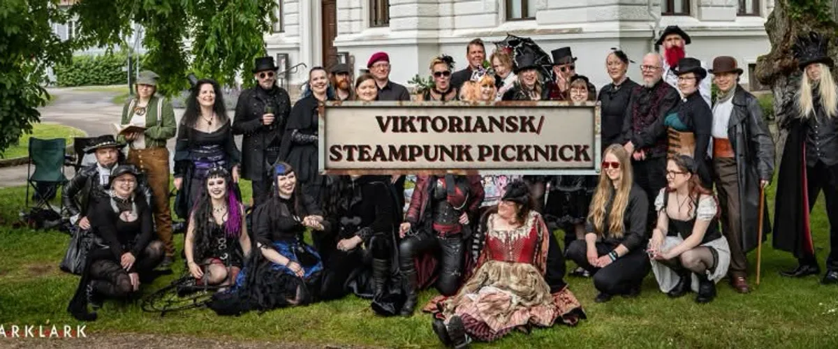 Viktoriansk/steampunk-picknick