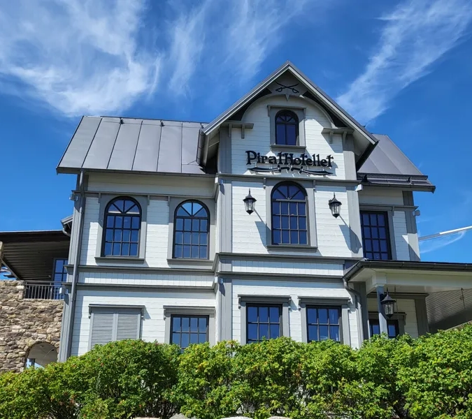 Pirathotell på Daftö Resort