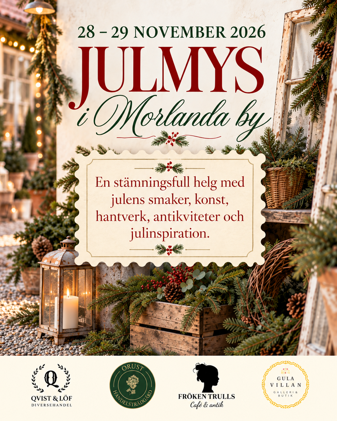 Julmys i Morlanda by