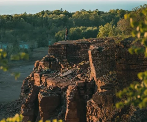 Platå på Kinnekulle