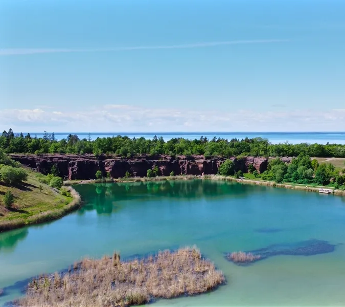 Kalkstensbrottet på Kinnekulle