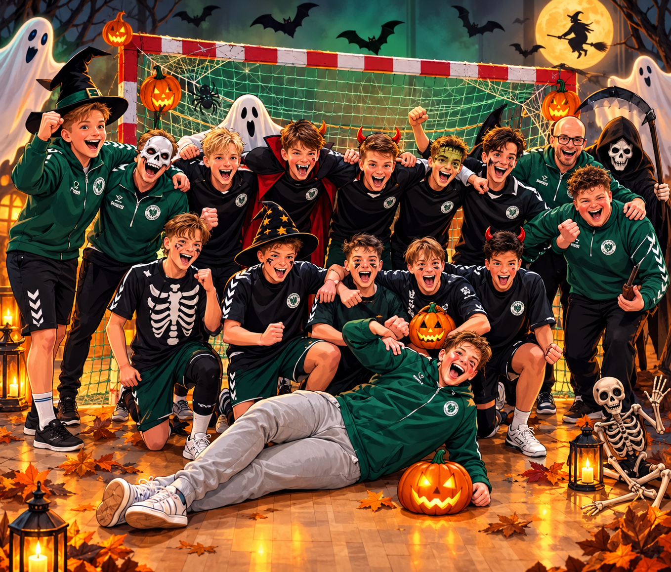 Tipspromenad med halloweentema 