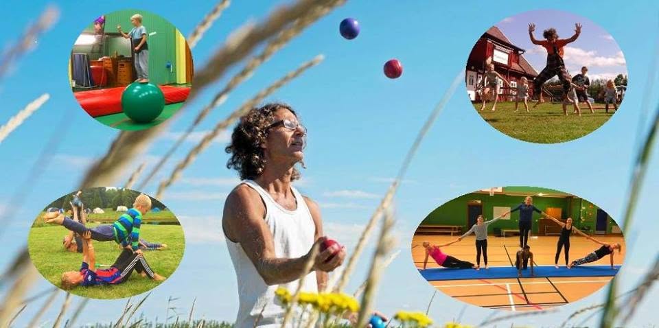 Magnus cirkusskola  och sommarpraktikanterna i  Plantaget