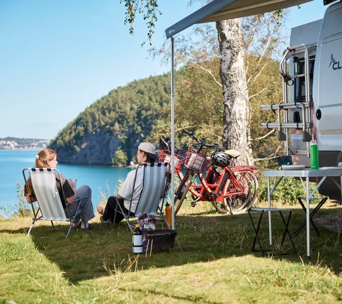 Vardagsögonblick från en camping.