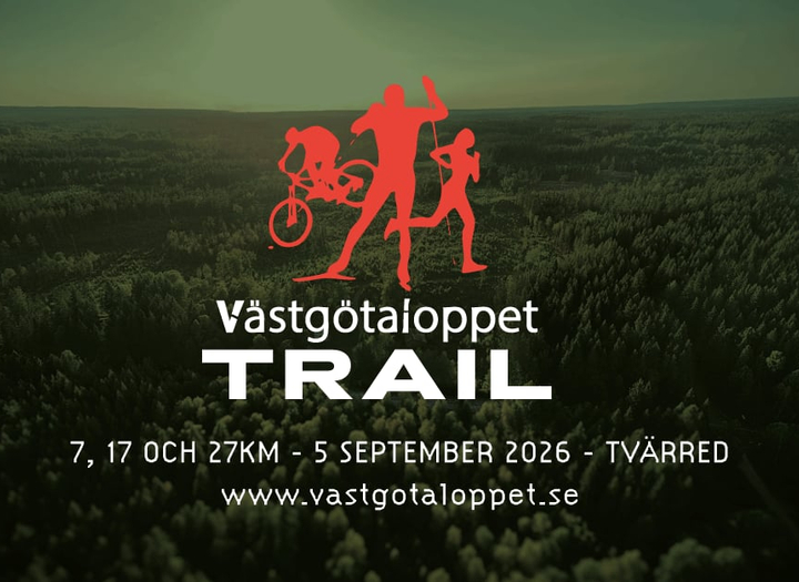 Västgötaloppet Trail 5 september 2026