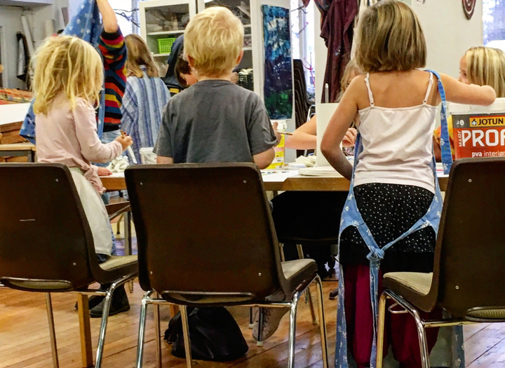 DIY i Rydals museums ateljé