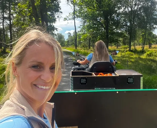 Tur med Fyrhjuling på Hunneberg
