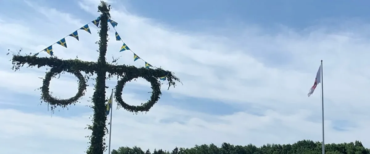 Midsommarfirande på Tuveslätt - Rönnäng