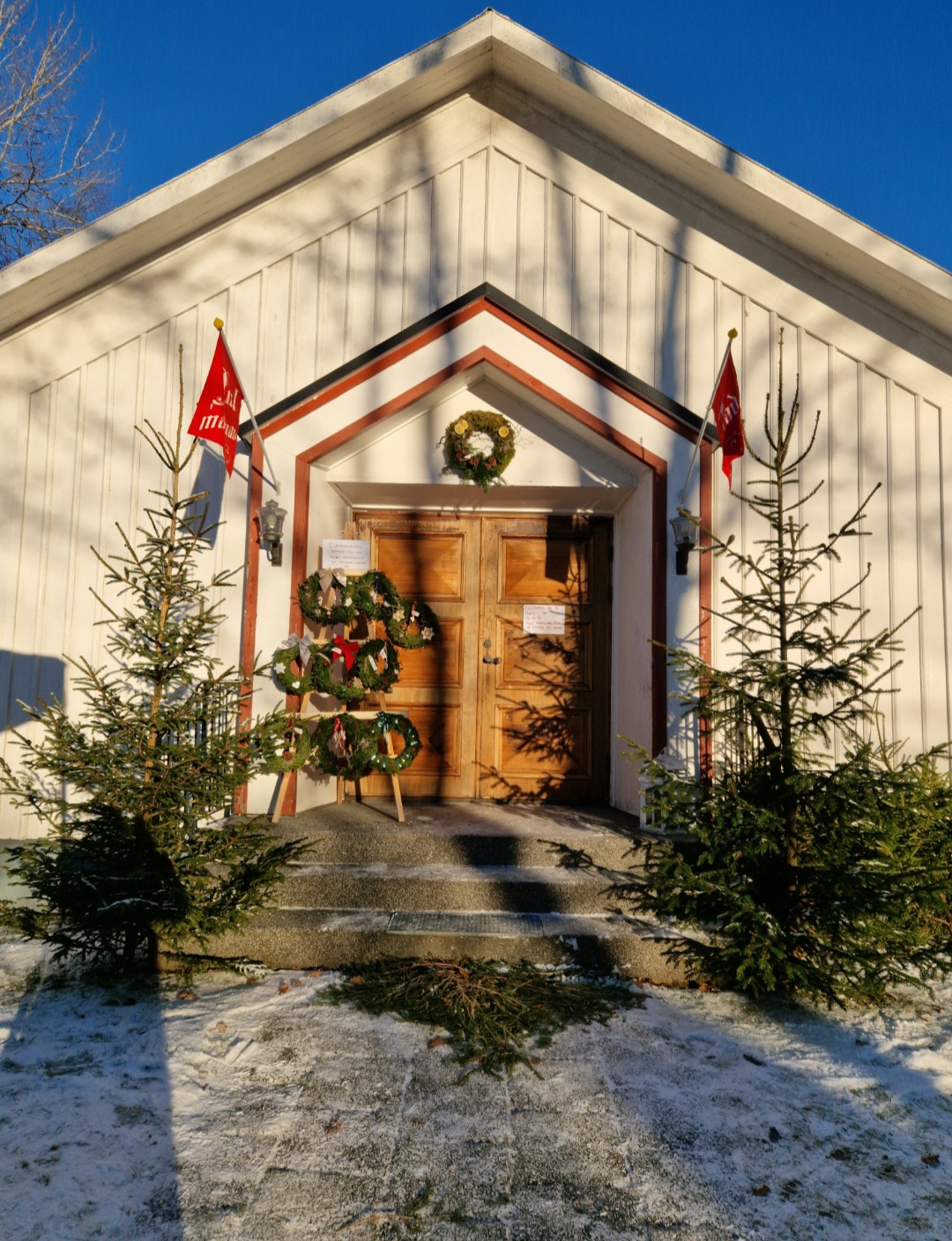 Julmarknad Knätte fd missionshus 