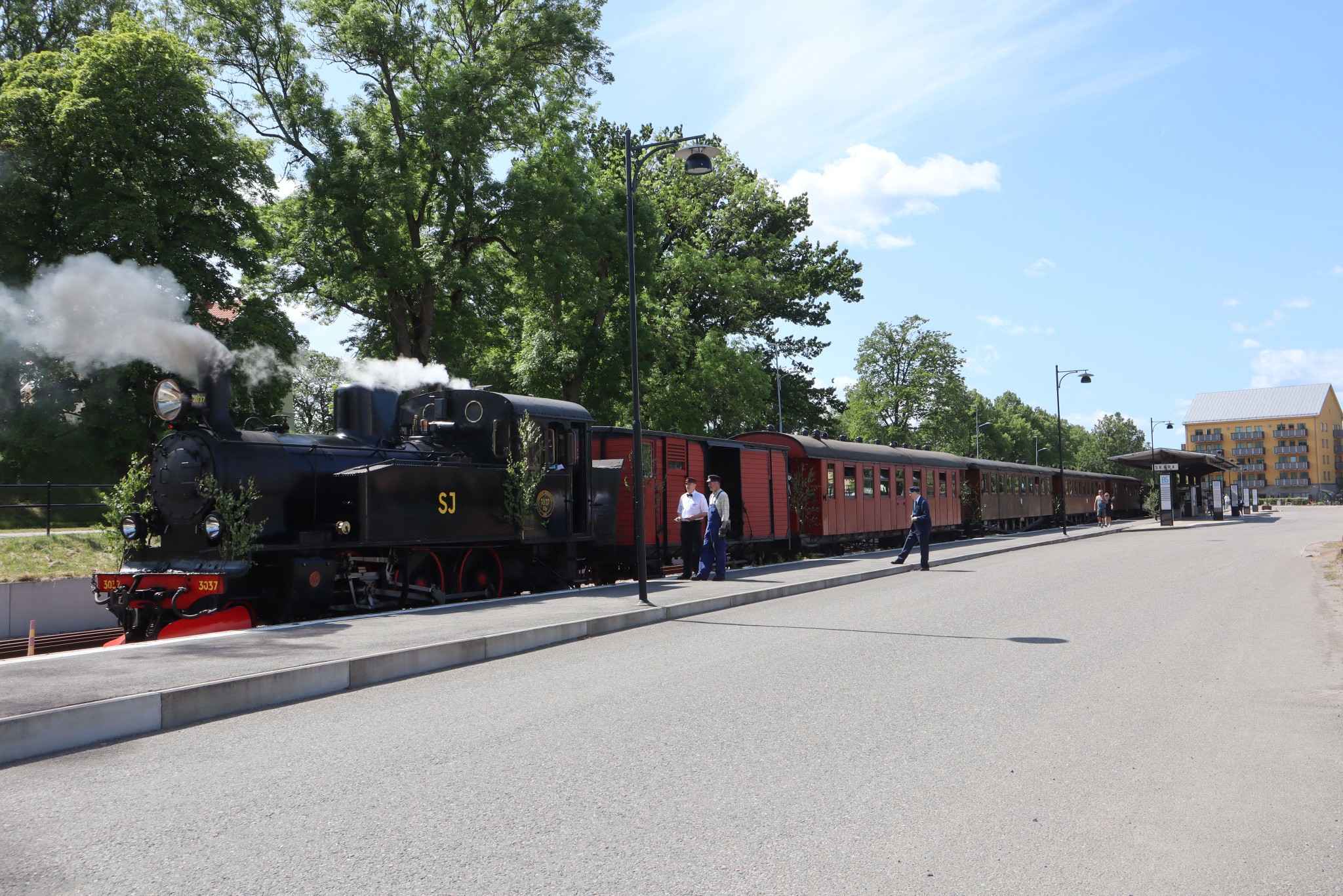 Midsommartåg till Lundsbrunn