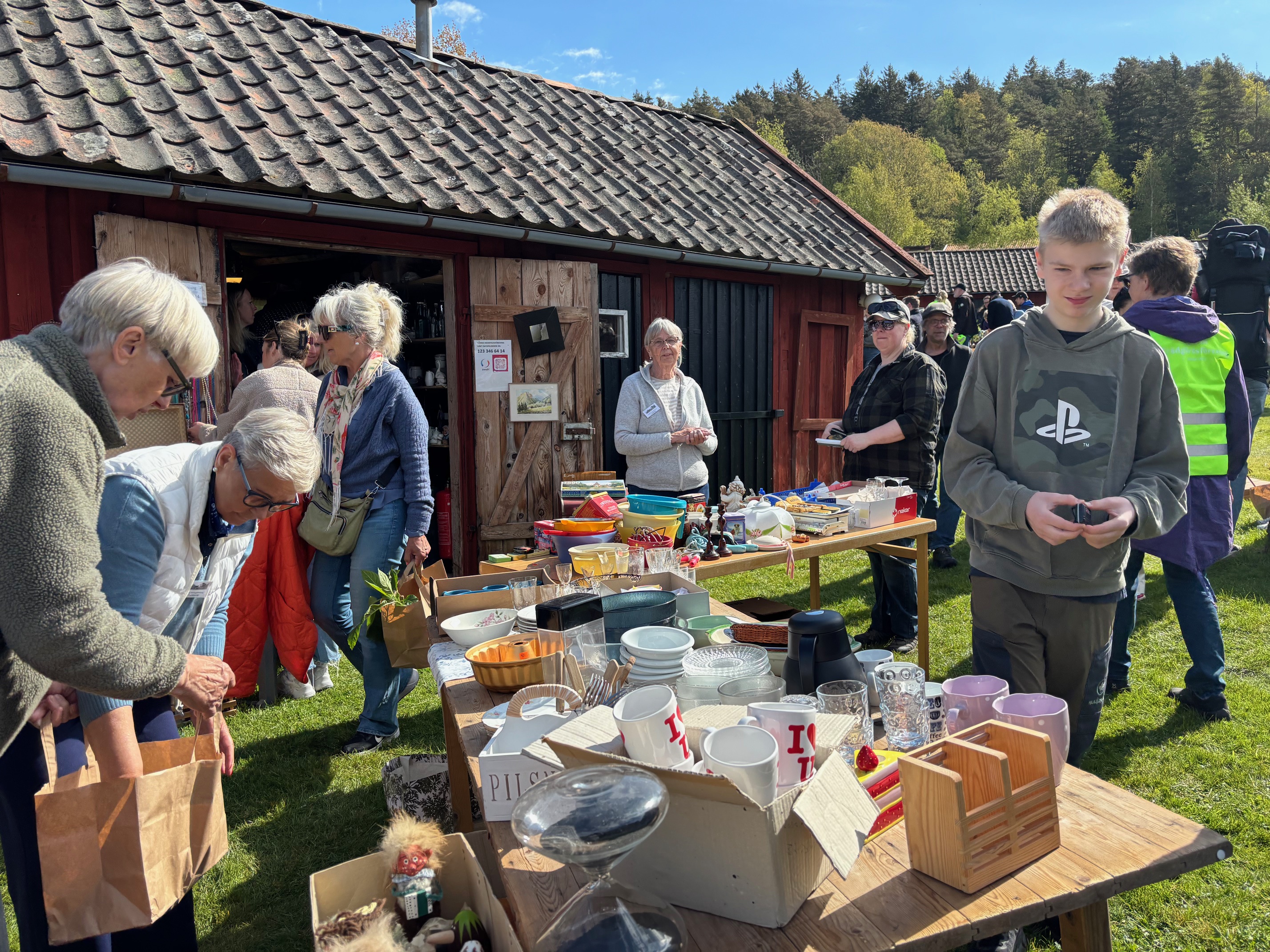 Storloppis på Bräcke Hembygdsgård 