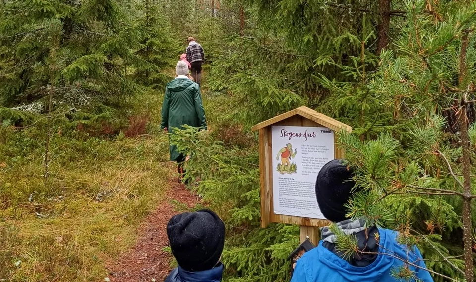 jättens stig vandring rankås