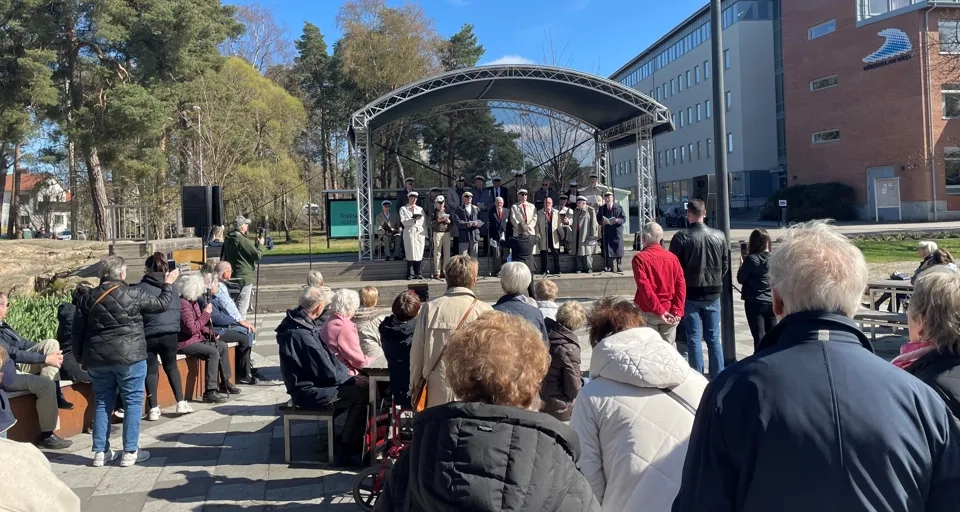 Valborgsfirande i Maria Alberts Park
