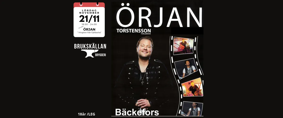 Pubkväll och trubadur på Brukskällan Bryggeri