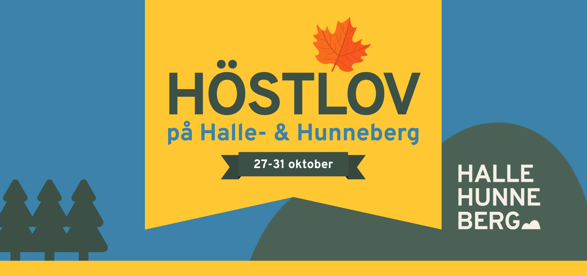 Höstlov- byt skärmtid mot skogstid 