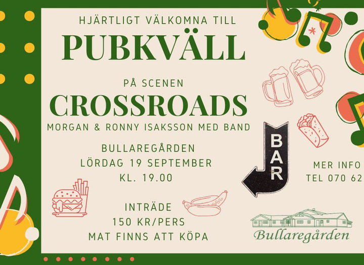 Pubkväll med Crossroads
