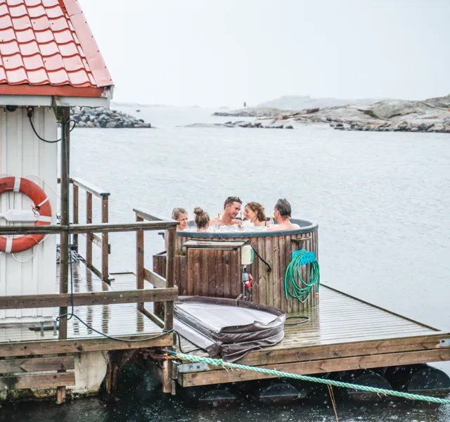 Människor upplever Kajkanten Vrångö