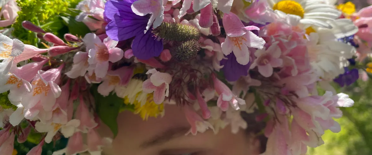 Midsommarfirande i Jällby