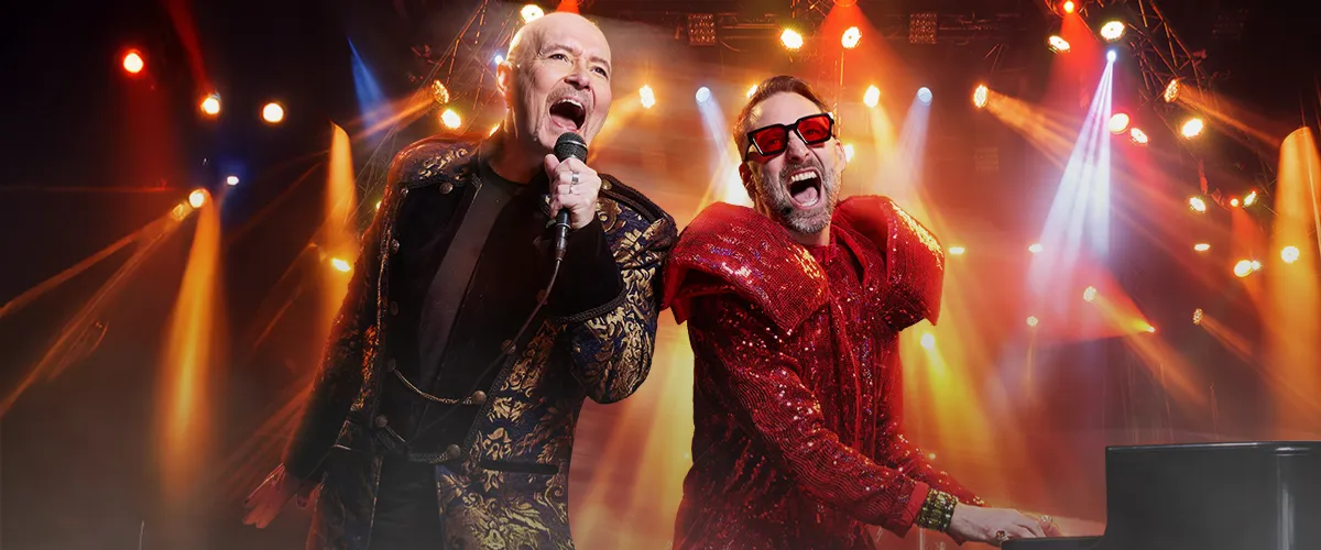 Elton John meets Freddie Mercury
