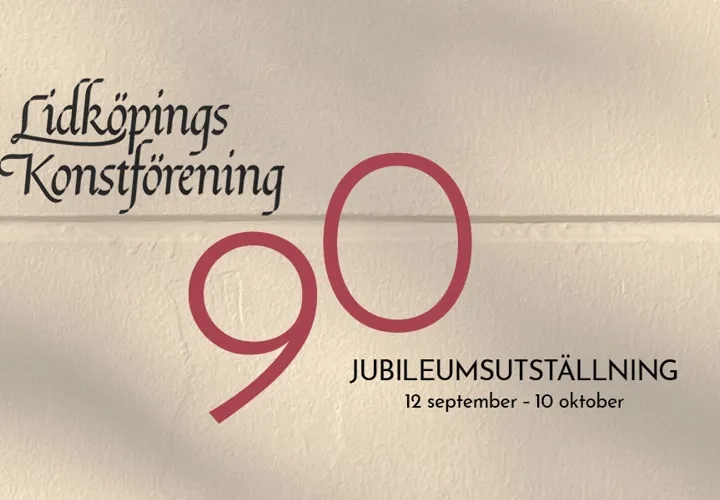 Jubileumsutställning Lidköpings konstförening