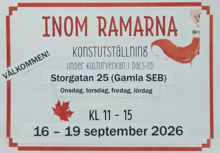 Konstutställning: Inom Ramarna