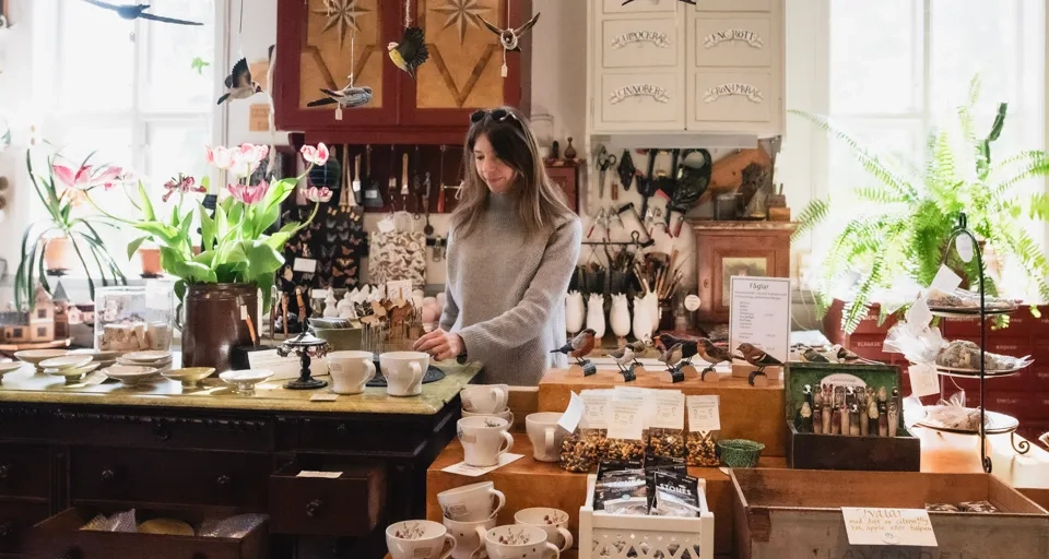 Kvinna i Kerstins Ateljé