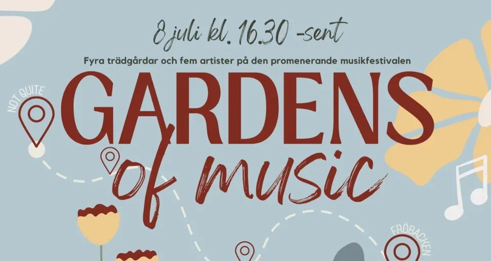 Gardens of music 2026 i Fengersfors