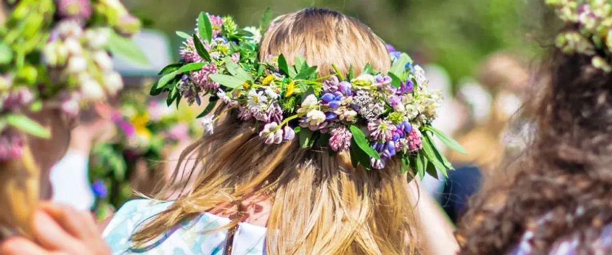 Midsommarfirande på Stocken