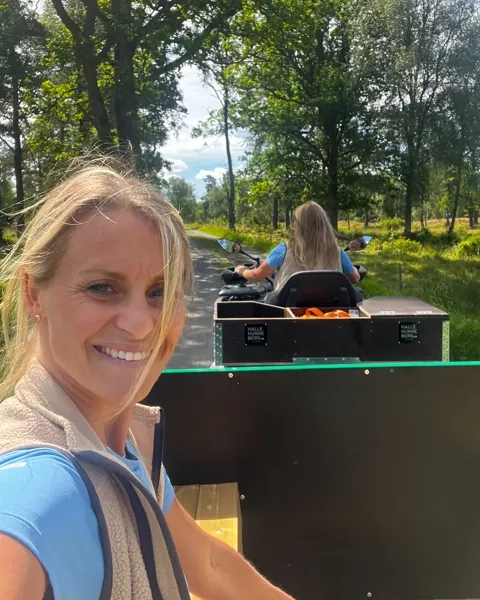 Tur med Fyrhjuling på Hunneberg
