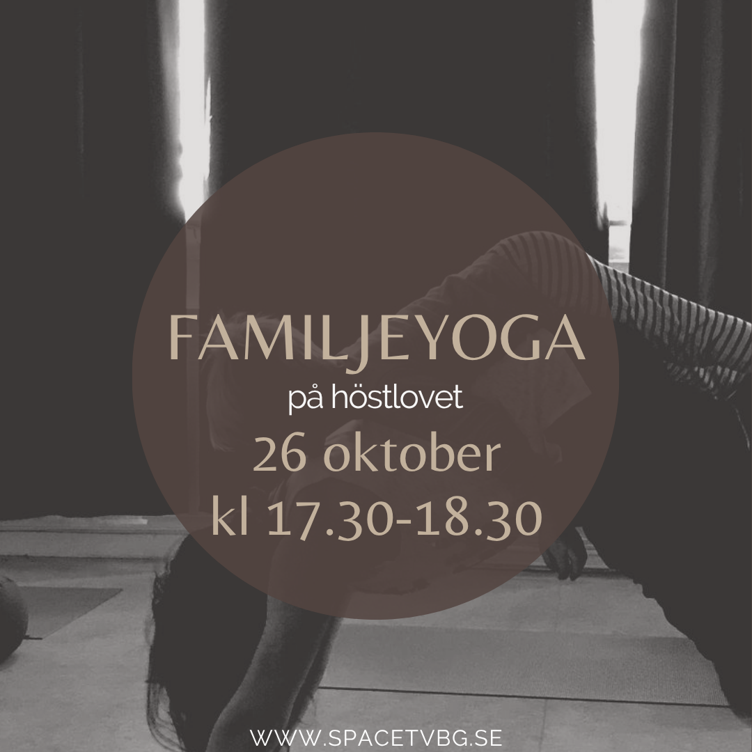 Familjeyoga på höstlovet