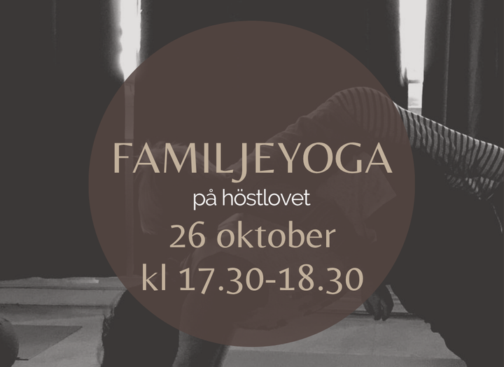 Familjeyoga på höstlovet
