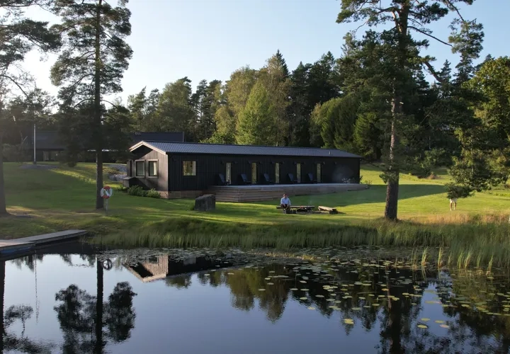 Vacker bild över Gråbogården