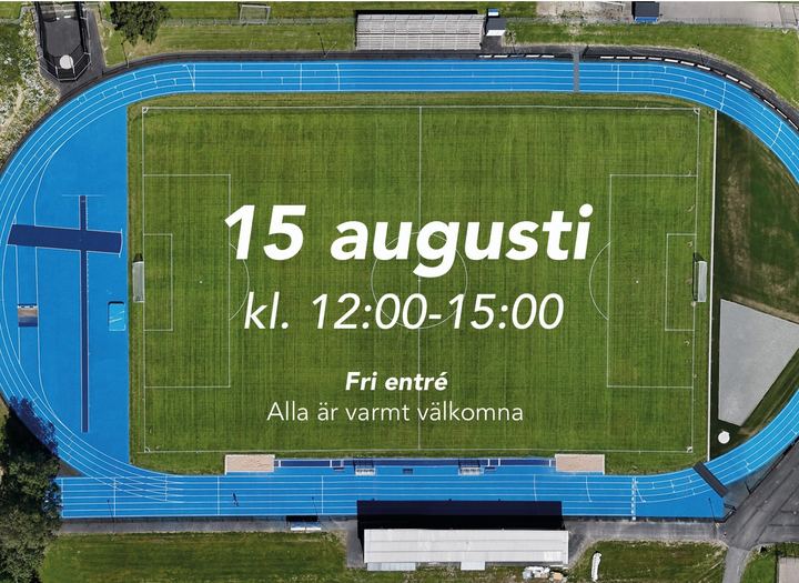 Invigning av Rådavallens allvädersbanor och fotbollsmatch